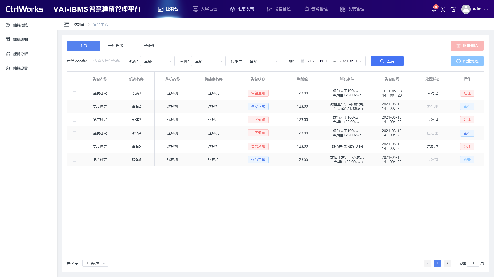 楼宇自控系统